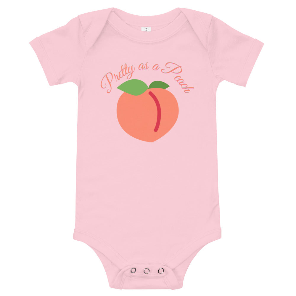 Pretty as a Peach / Baby Onesie