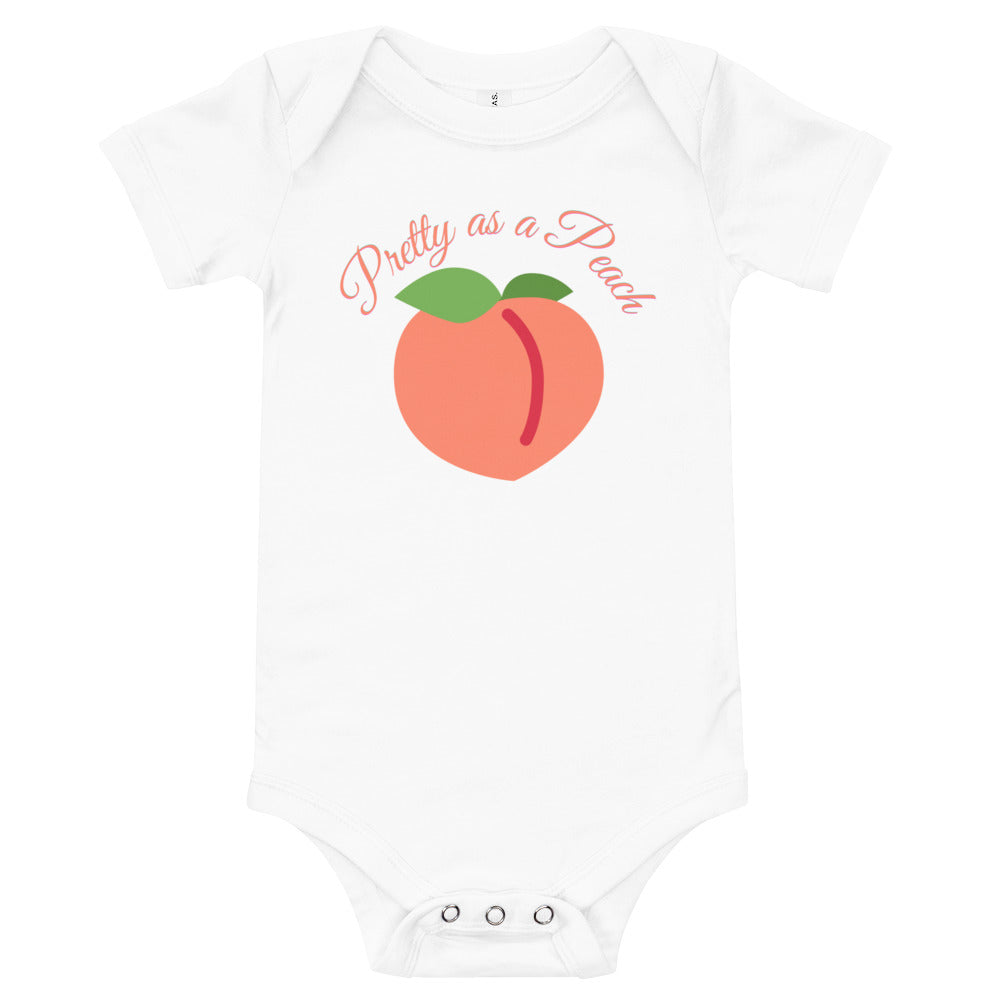 Pretty as a Peach / Baby Onesie