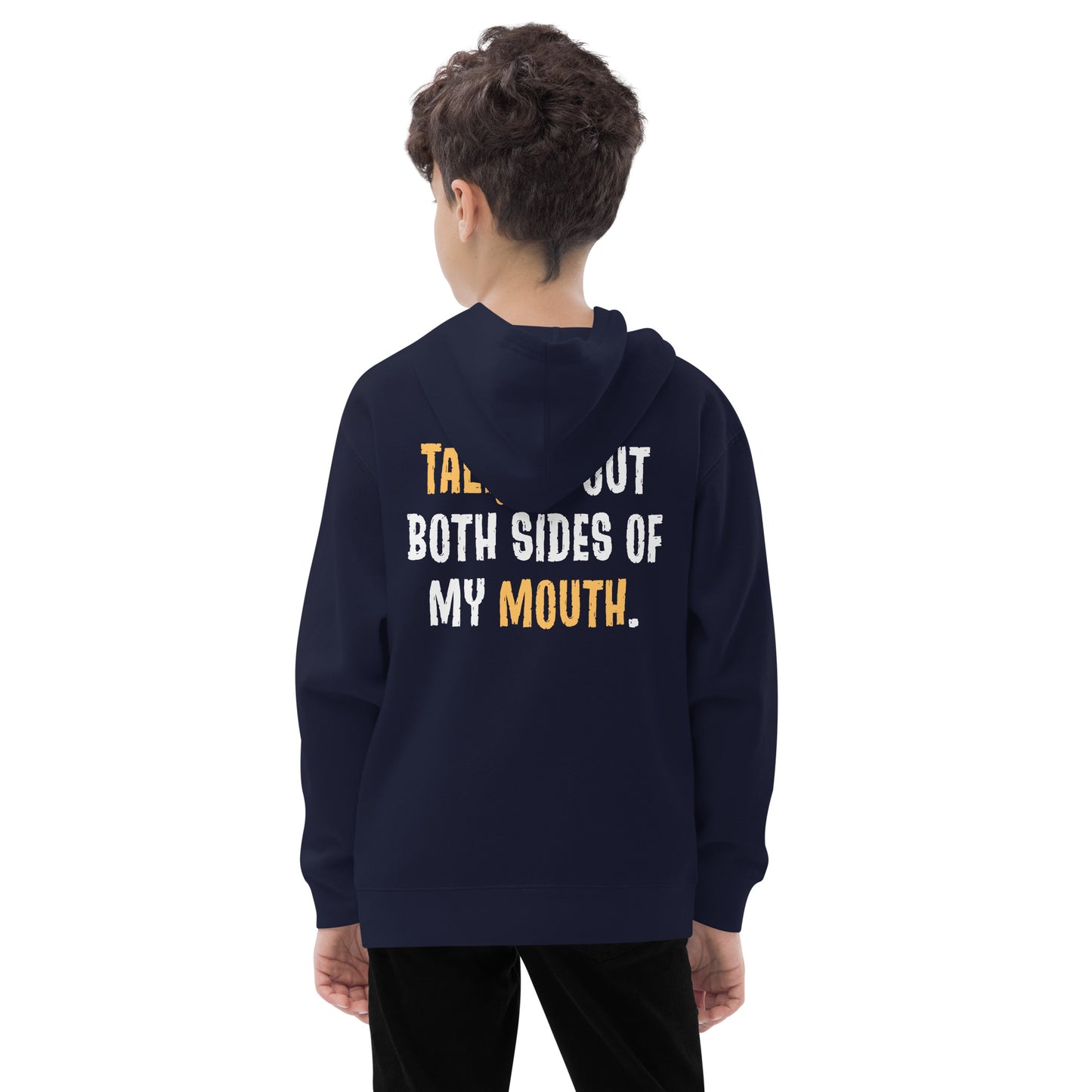 Talking Out Both Sides of my Mouth / Kids Hoodie