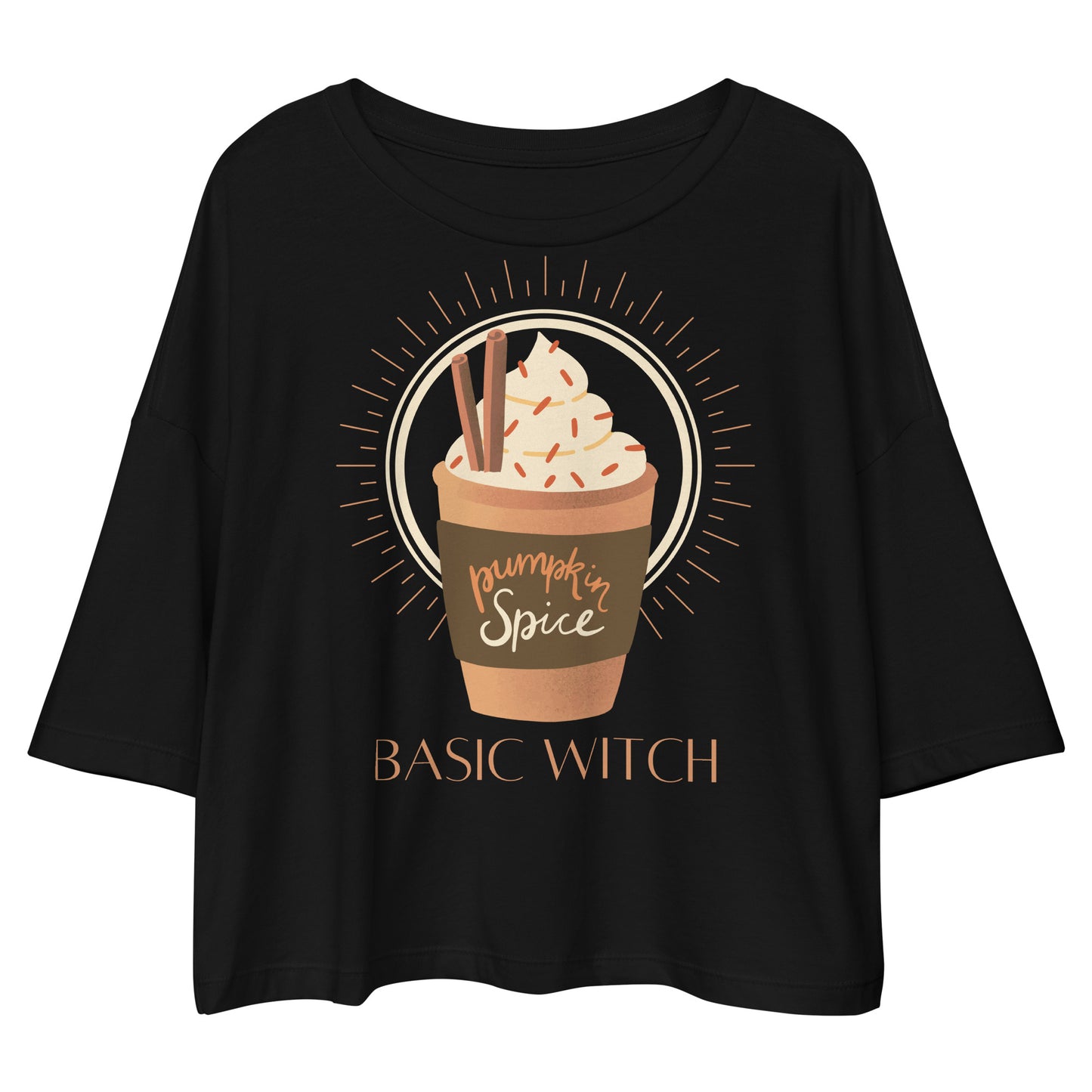 Basic Witch | Loose Crop Top