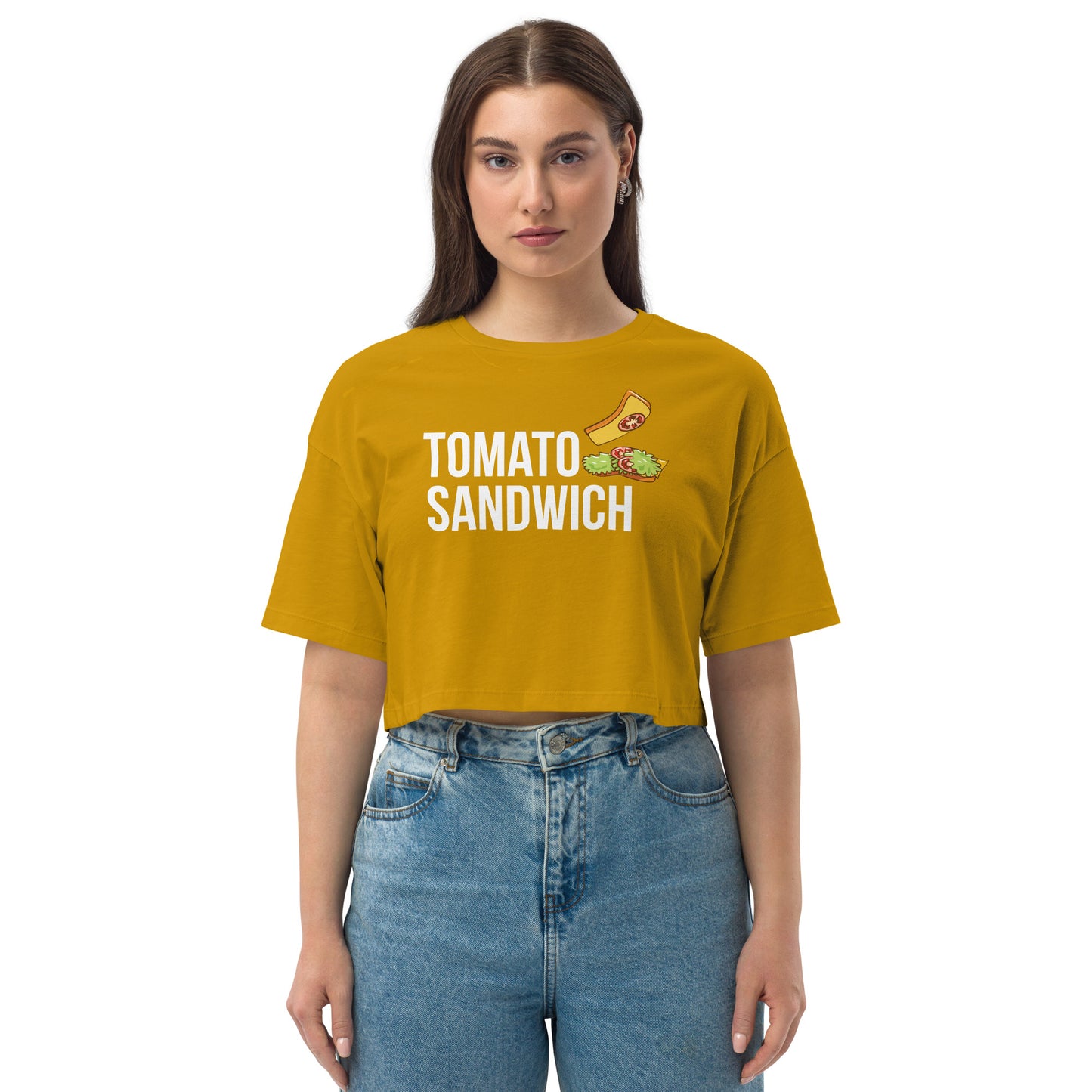 Tomato Sandwich / Loose Crop Top