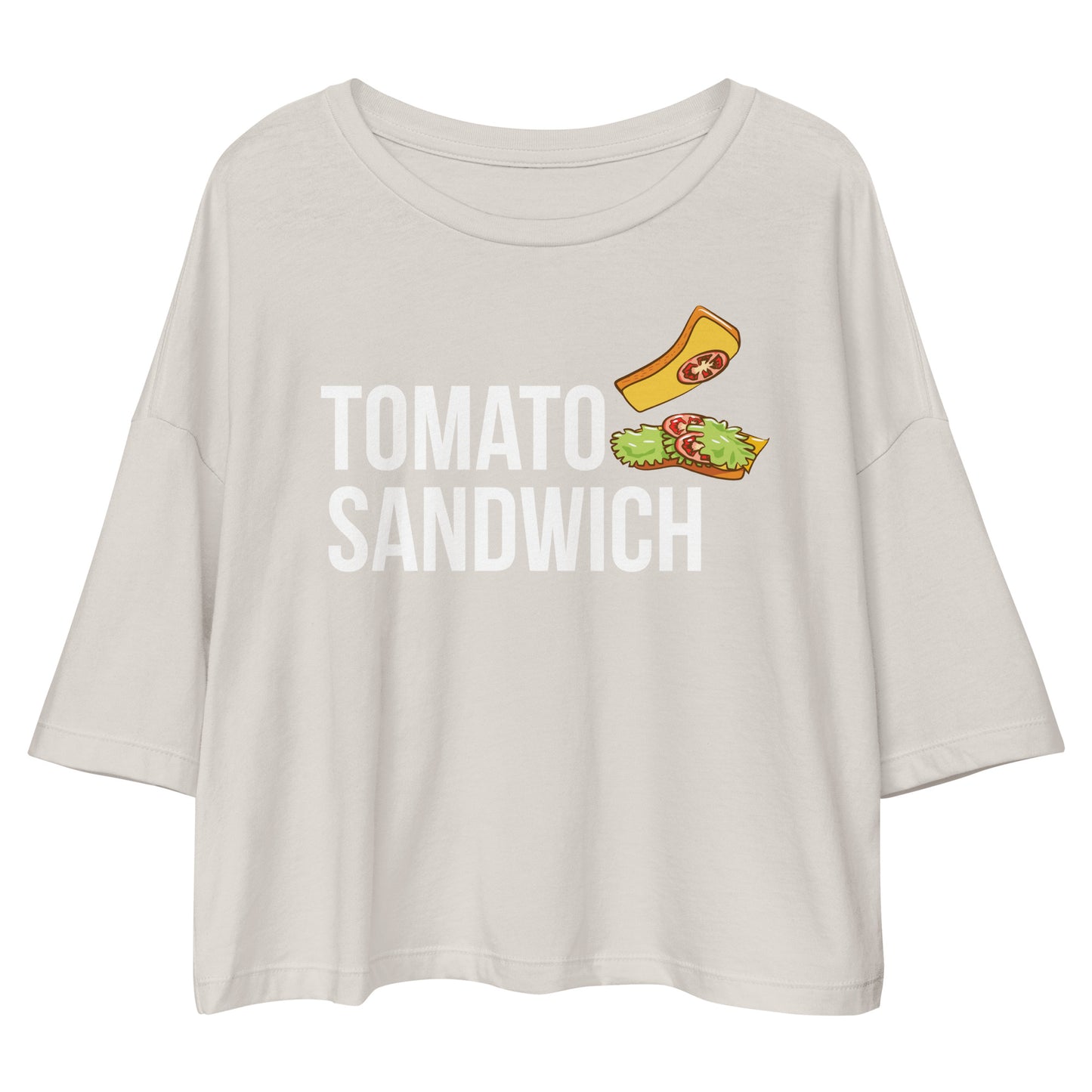 Tomato Sandwich / Loose Crop Top