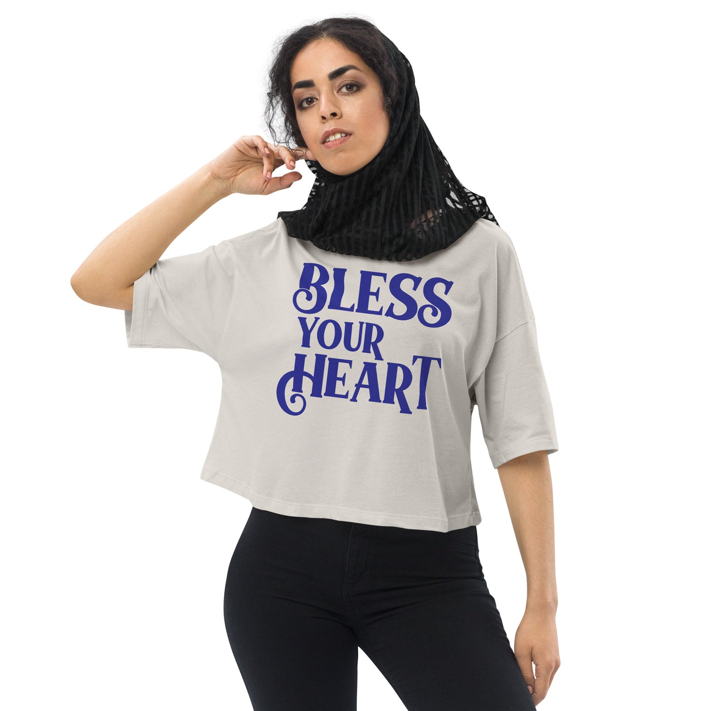Bless Your Heart / Loose Crop Top