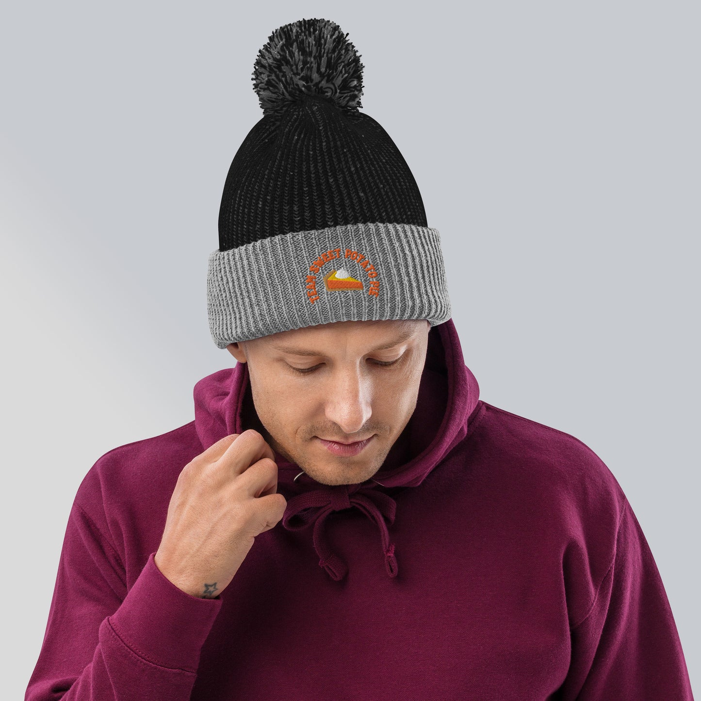 Team Sweet Potato Pie | Pom-Pom Beanie