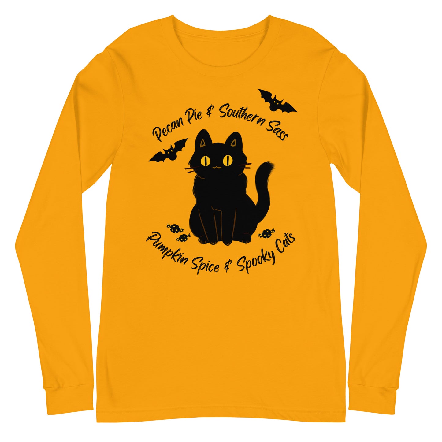 Spooky Cat | Unisex Long Sleeve Tee