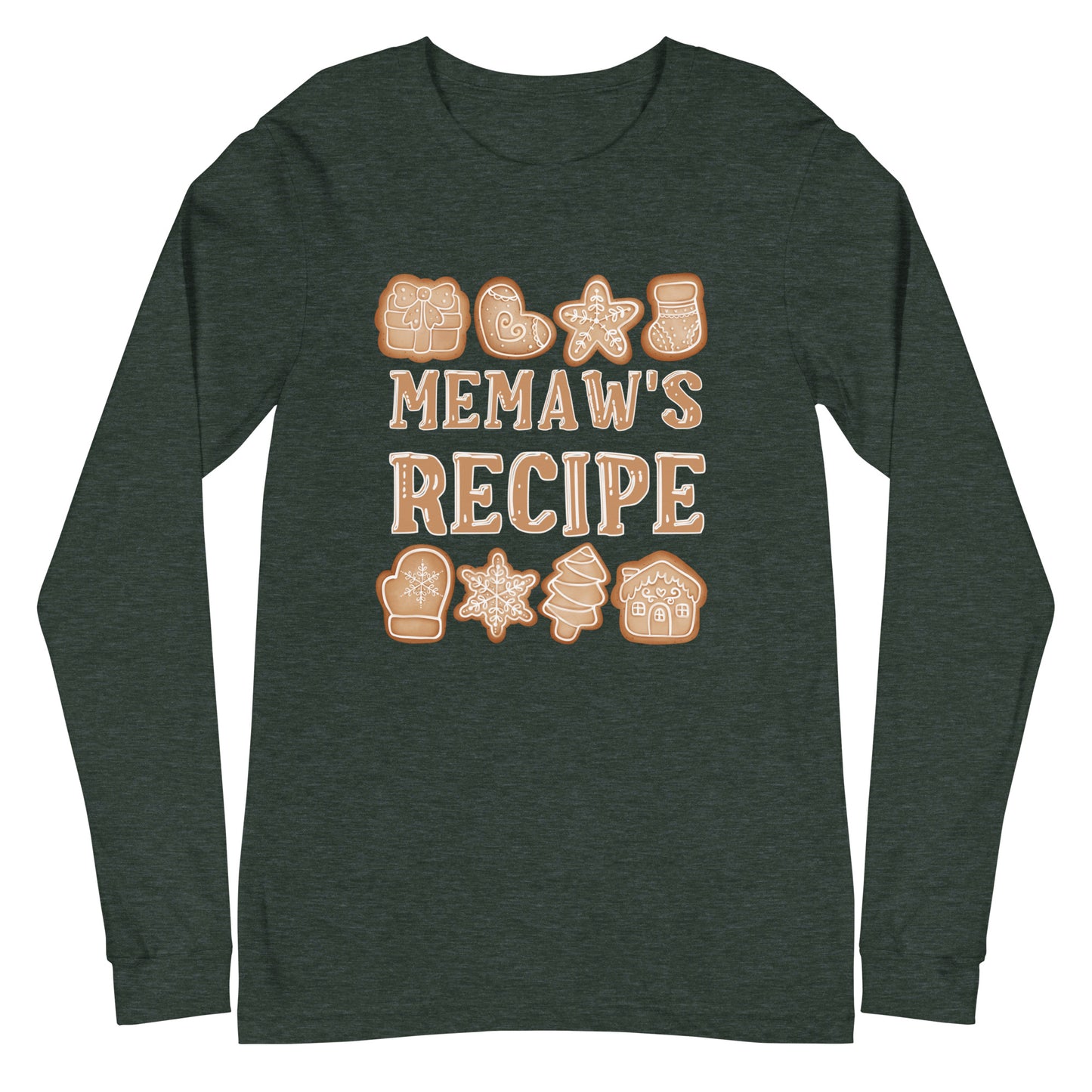 Memaw's Recipe | Unisex Long Sleeve Tee