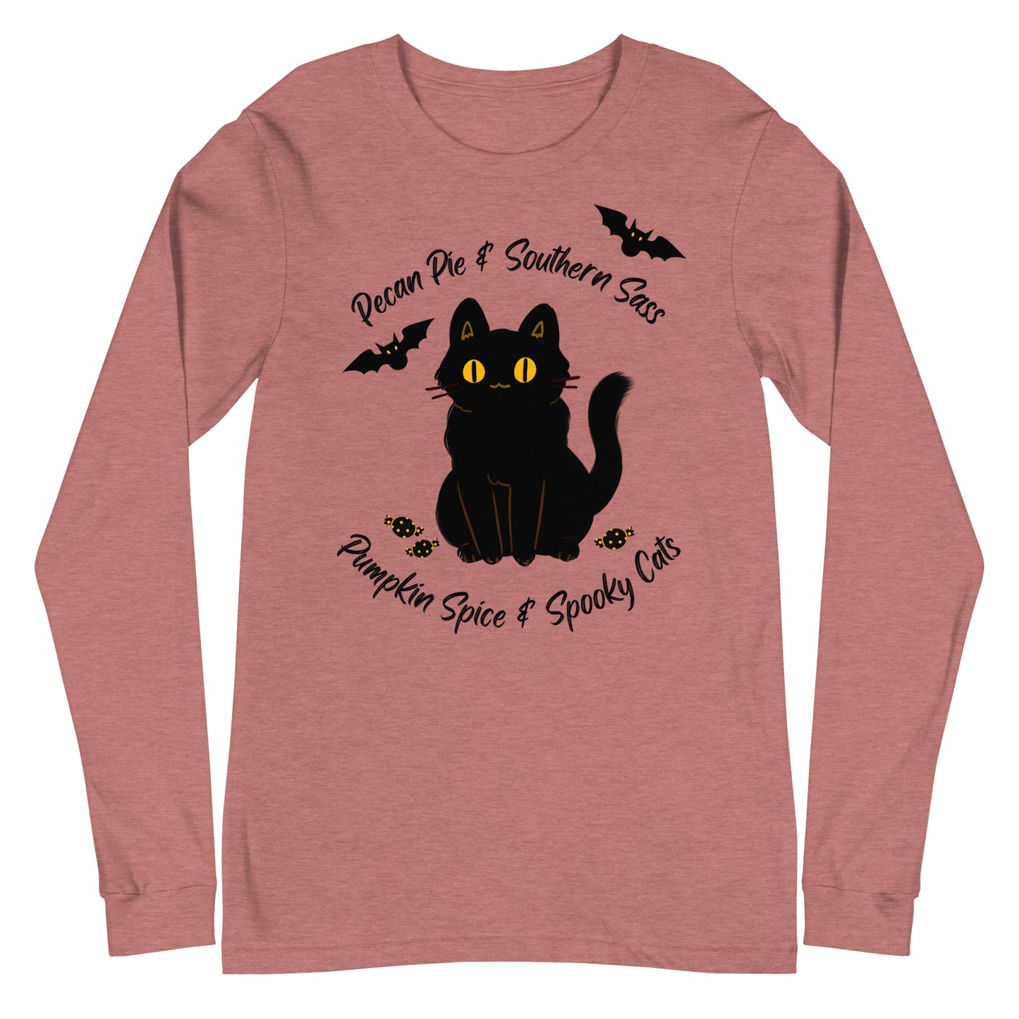 Spooky Cat | Unisex Long Sleeve Tee