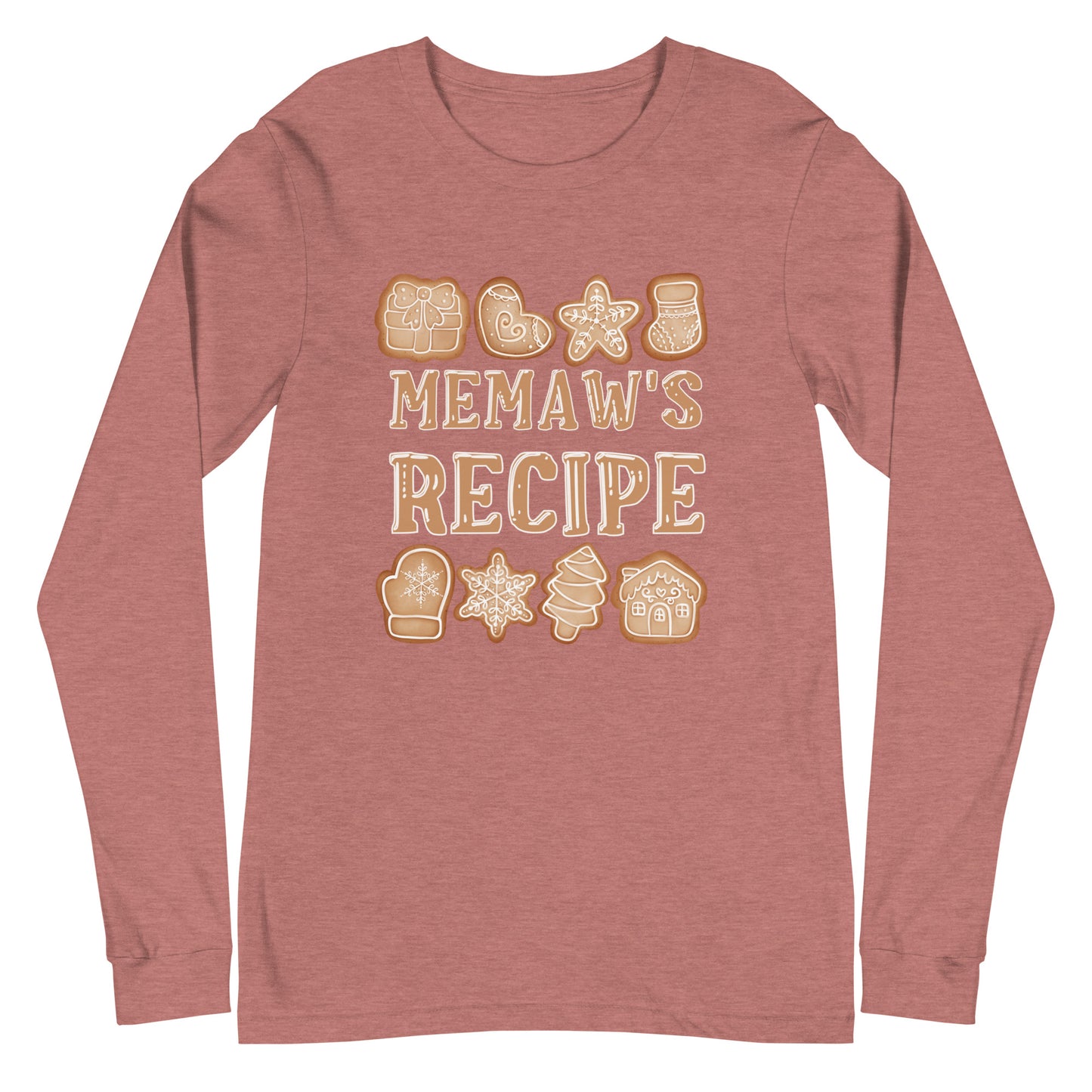 Memaw's Recipe | Unisex Long Sleeve Tee