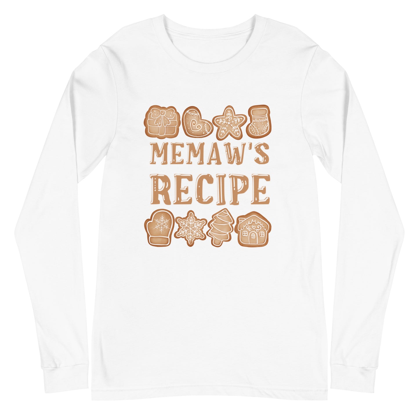 Memaw's Recipe | Unisex Long Sleeve Tee