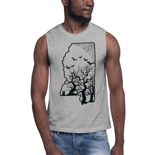 Halloween in Mississippi | Unisex Muscle Shirt