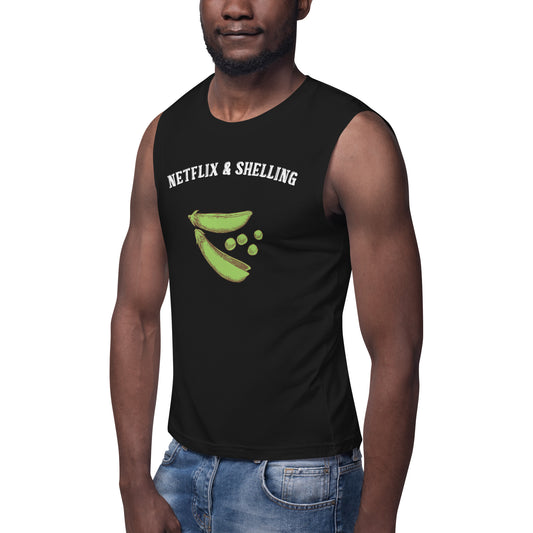 Netflix & Shelling / Unisex Muscle Shirt