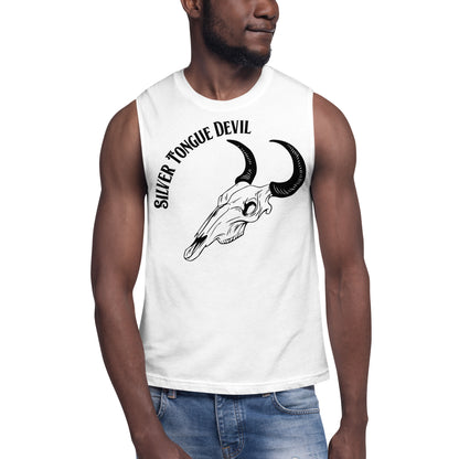 Silver Tongue Devil / Unisex Muscle Shirt