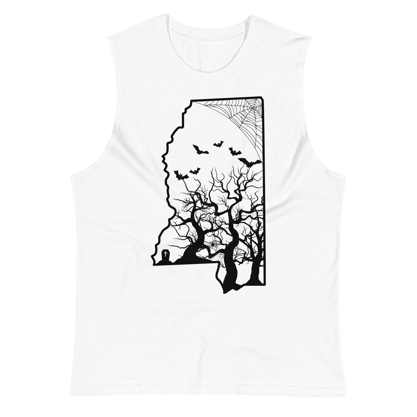 Halloween in Mississippi | Unisex Muscle Shirt