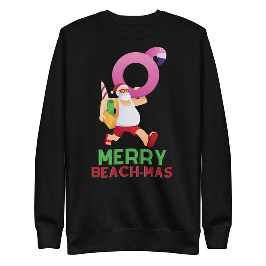 Merry Beach-mas | Unisex Premium Sweatshirt