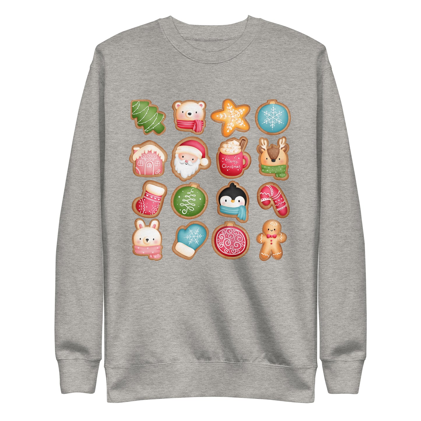 Cute Christmas Cookie | Unisex Premium Sweatshirt