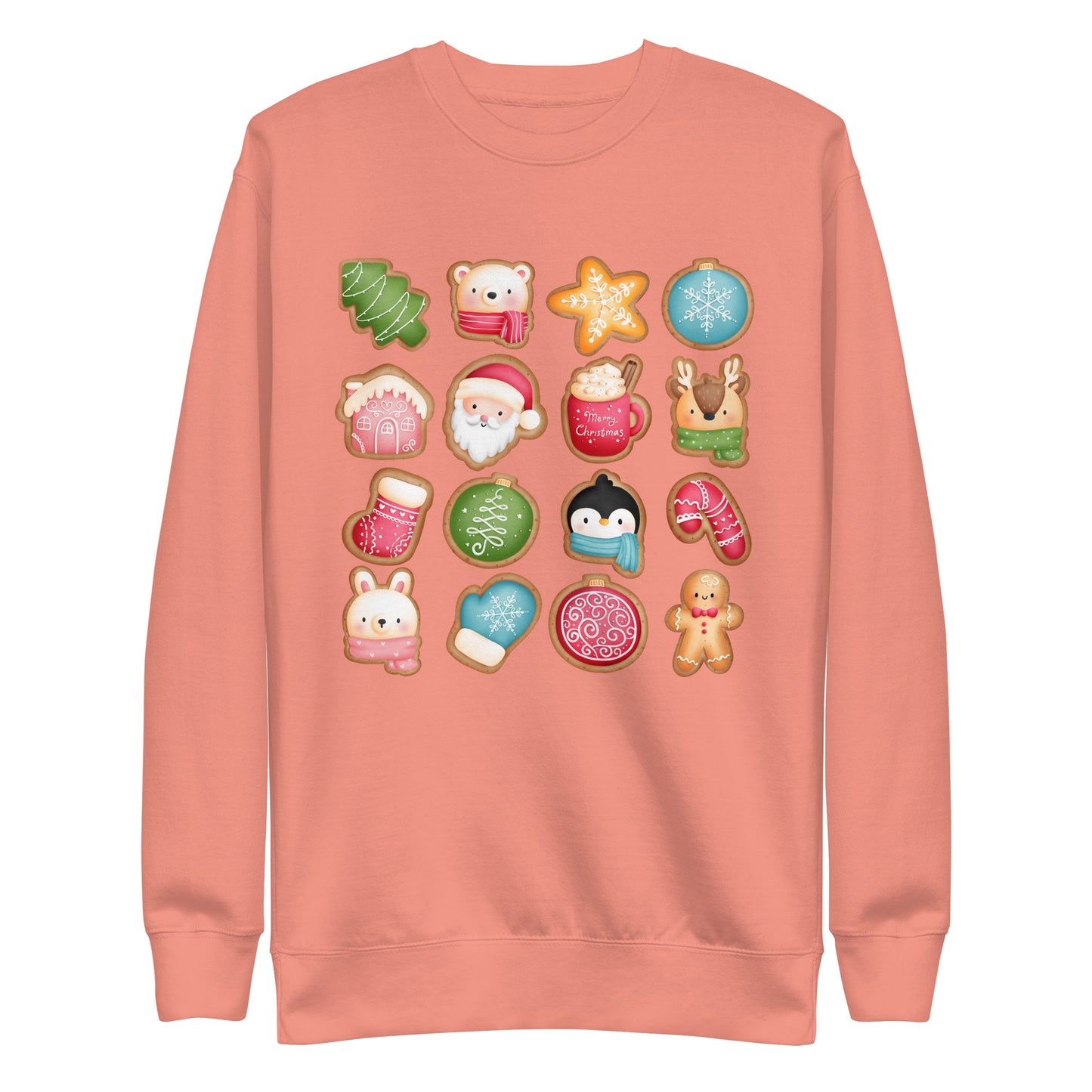 Cute Christmas Cookie | Unisex Premium Sweatshirt