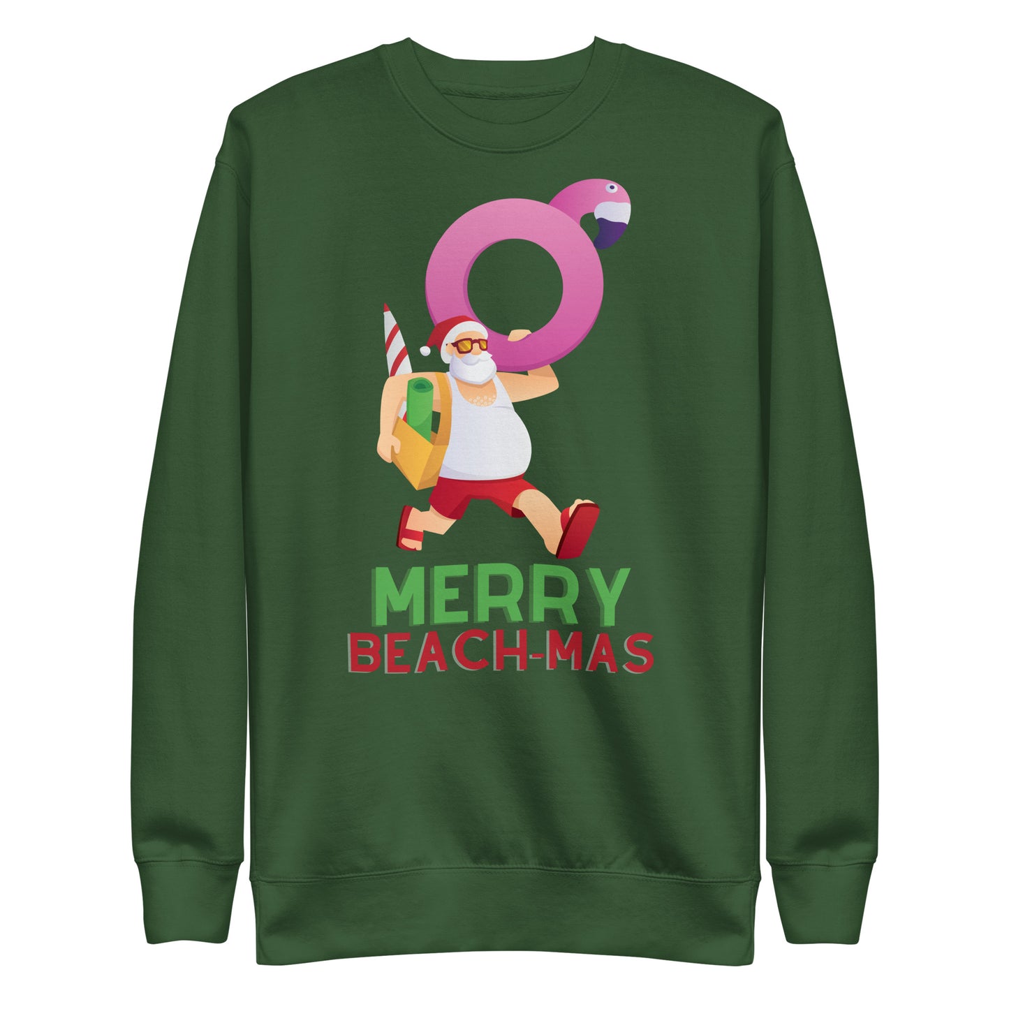 Merry Beach-mas | Unisex Premium Sweatshirt