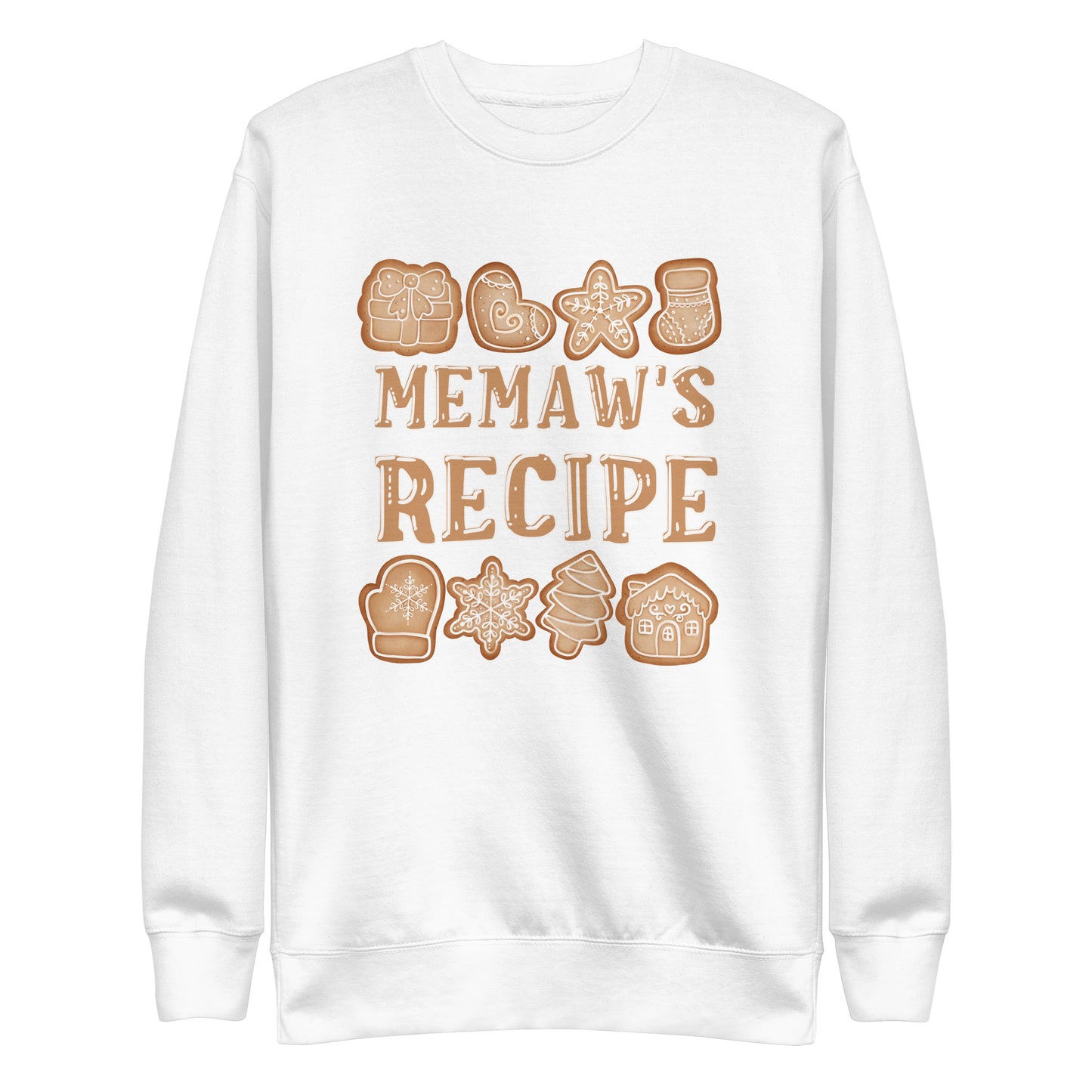 MeMaw's Recipe | Unisex Premium Sweatshirt