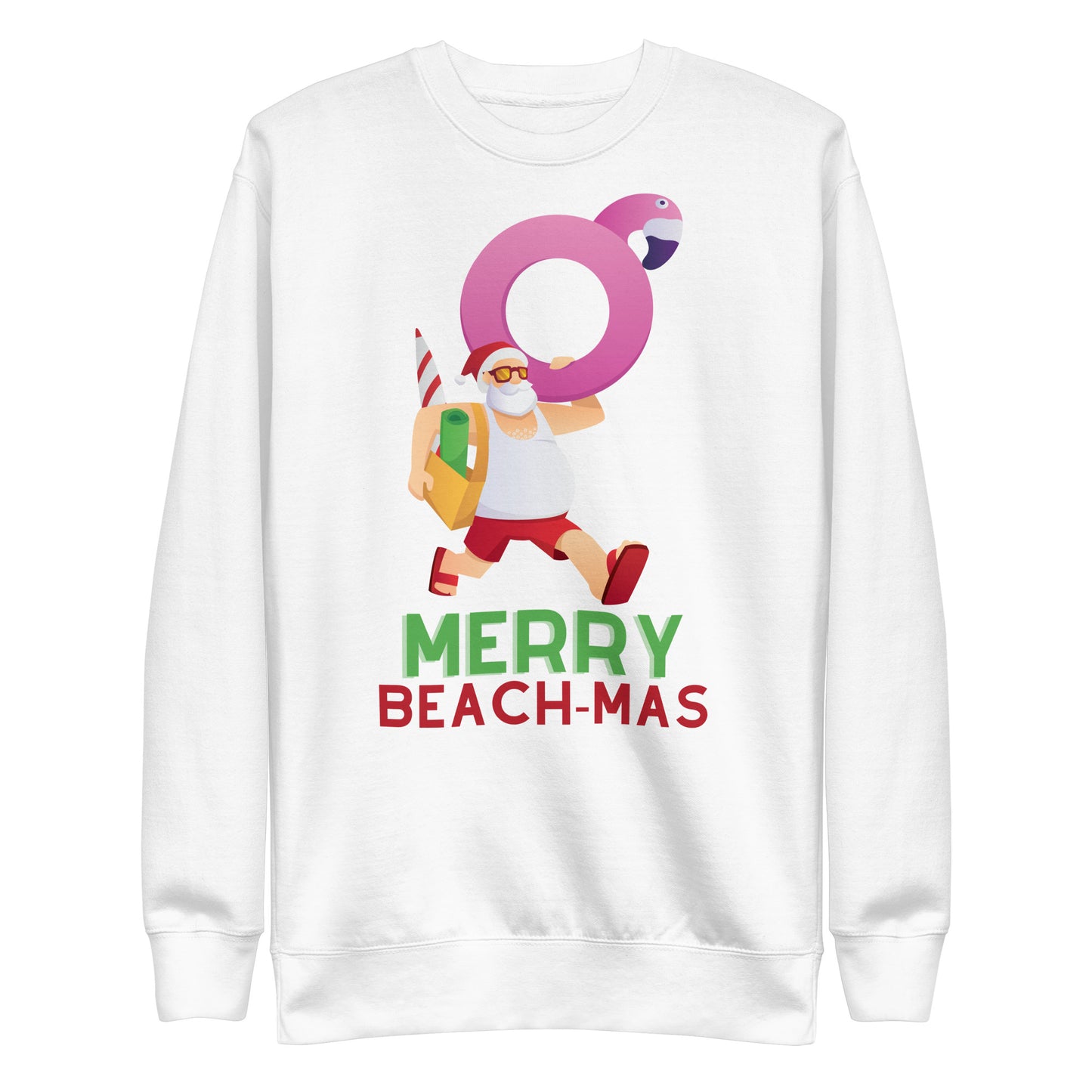 Merry Beach-mas | Unisex Premium Sweatshirt