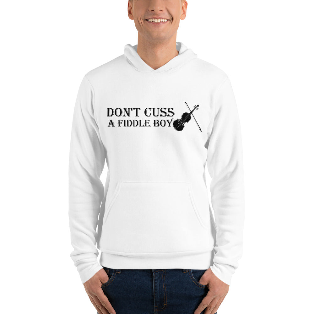 Don't Cuss a Fiddle Boy / Adult Hoodie