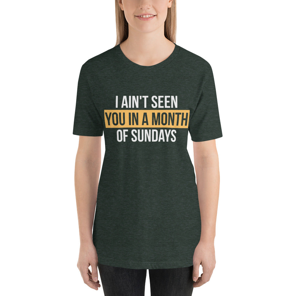 I Ain't Seen You in a Month of Sundays / T-Shirt