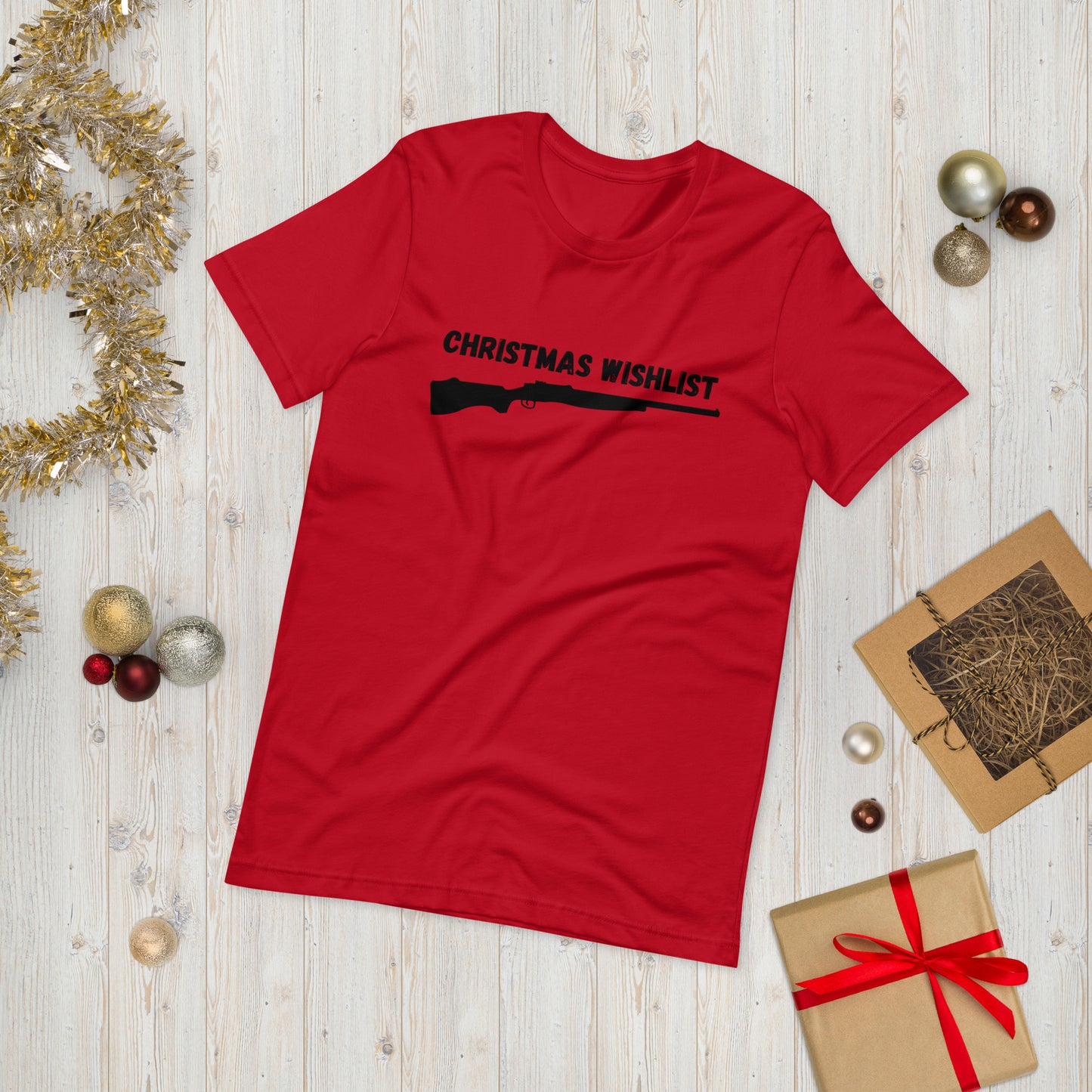 Christmas Gun Wish List | Unisex T-shirt