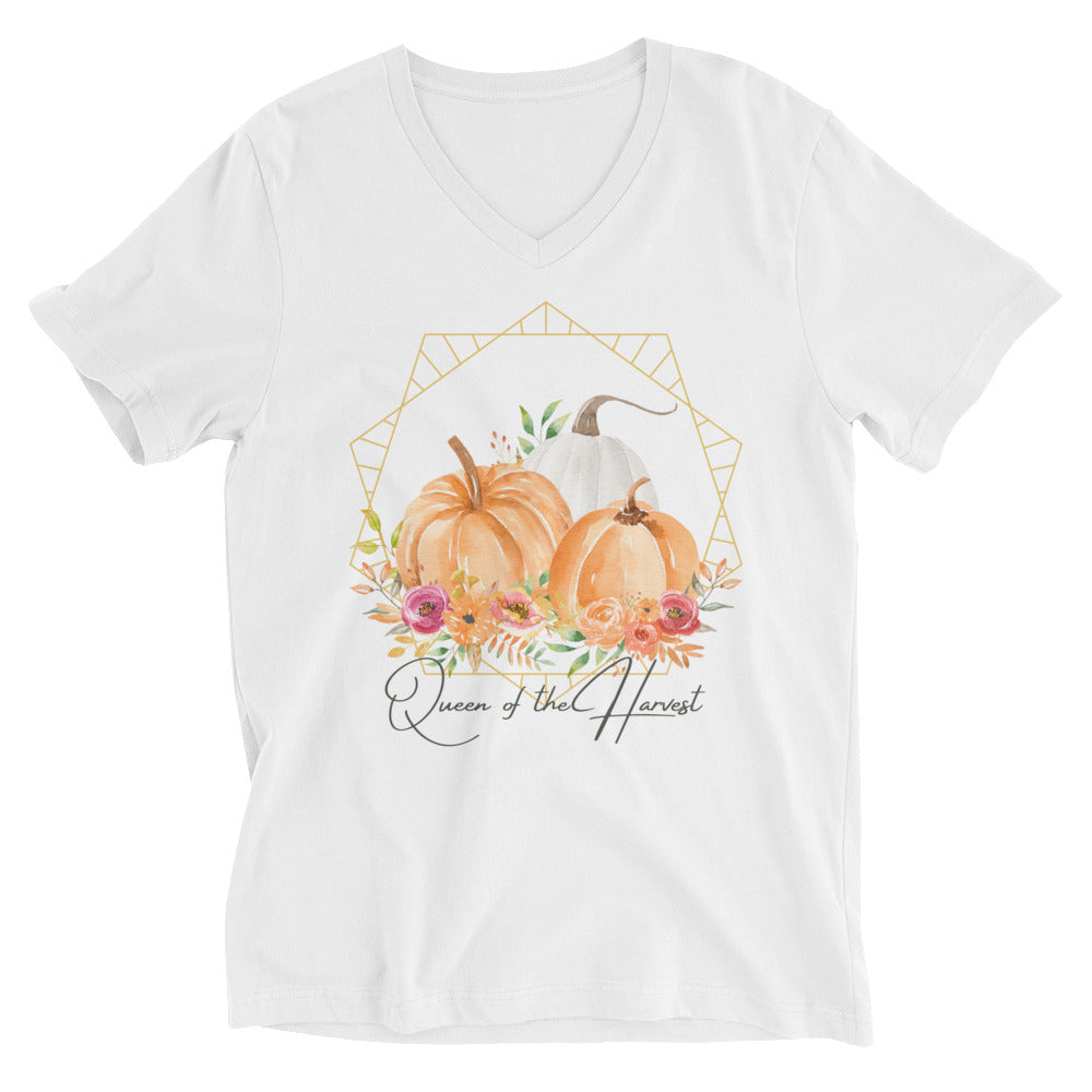 Queen of the Harvest | Unisex V-Neck T-Shirt