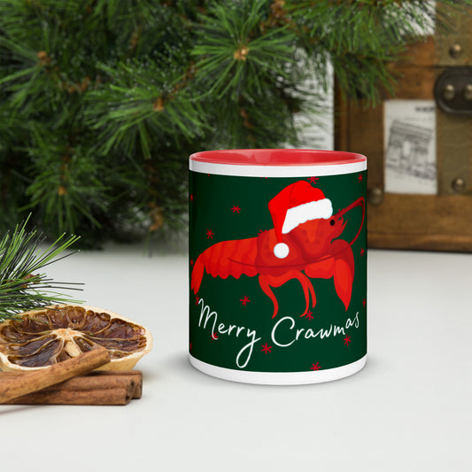 Merry Crawmas | Mug with Color Inside