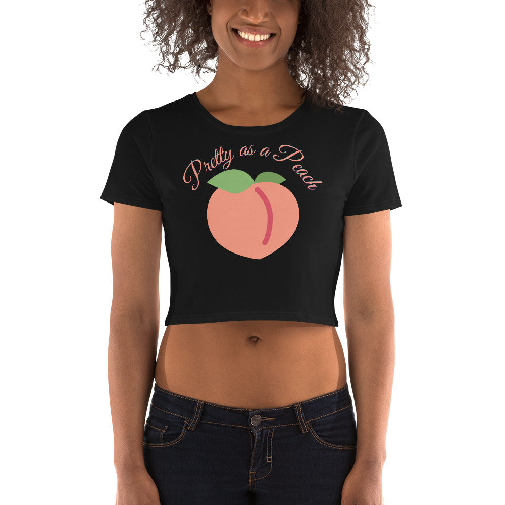 Pretty as a Peach / Crop Tee