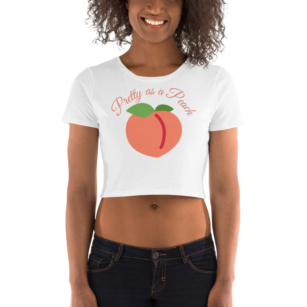 Pretty as a Peach / Crop Tee