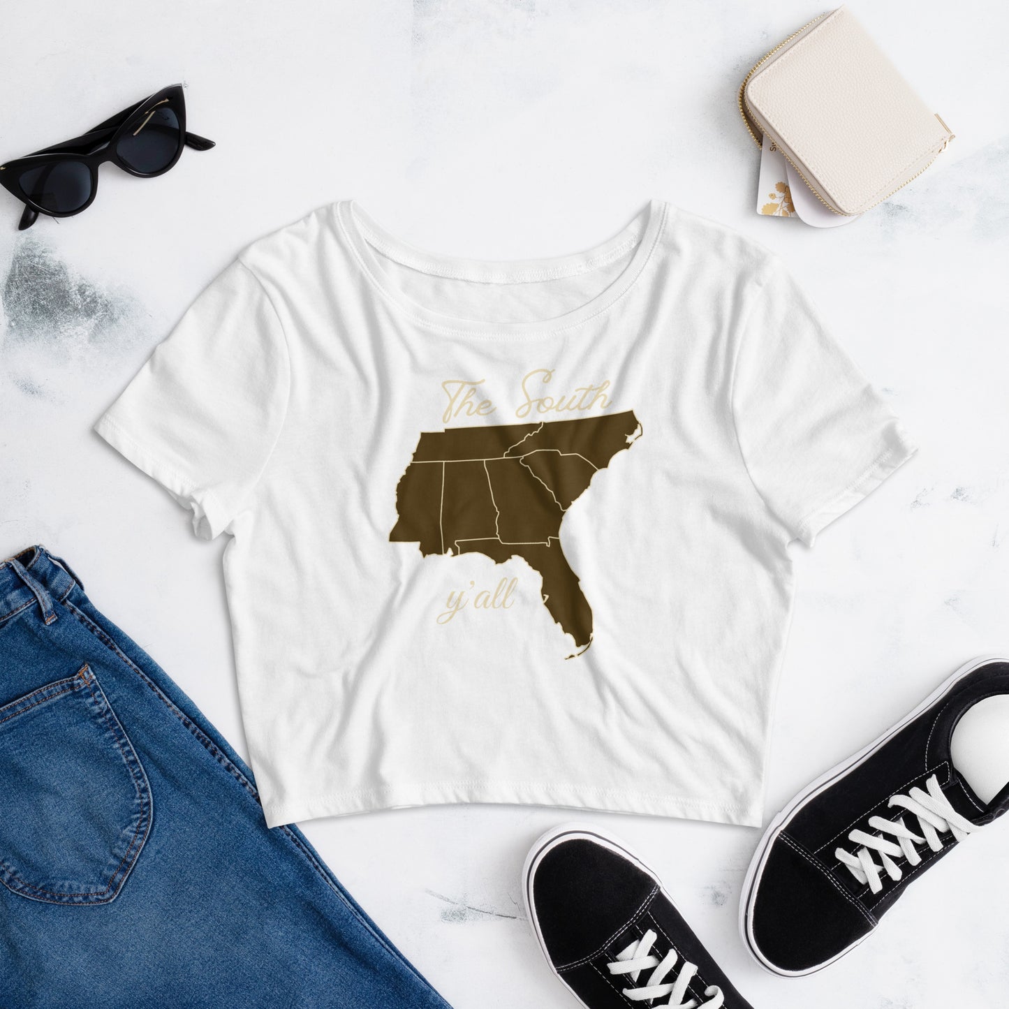 The South Y'all / Crop Tee