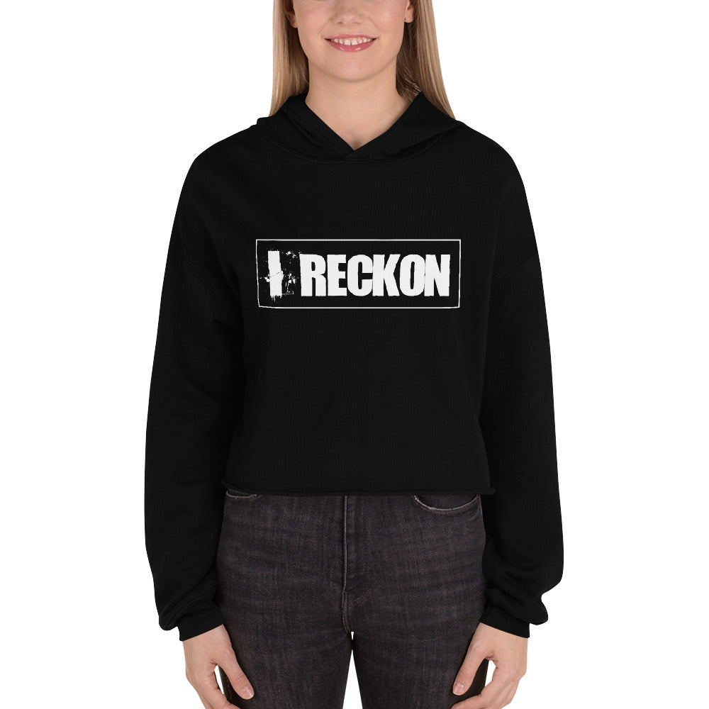 I Reckon / Crop Hoodie