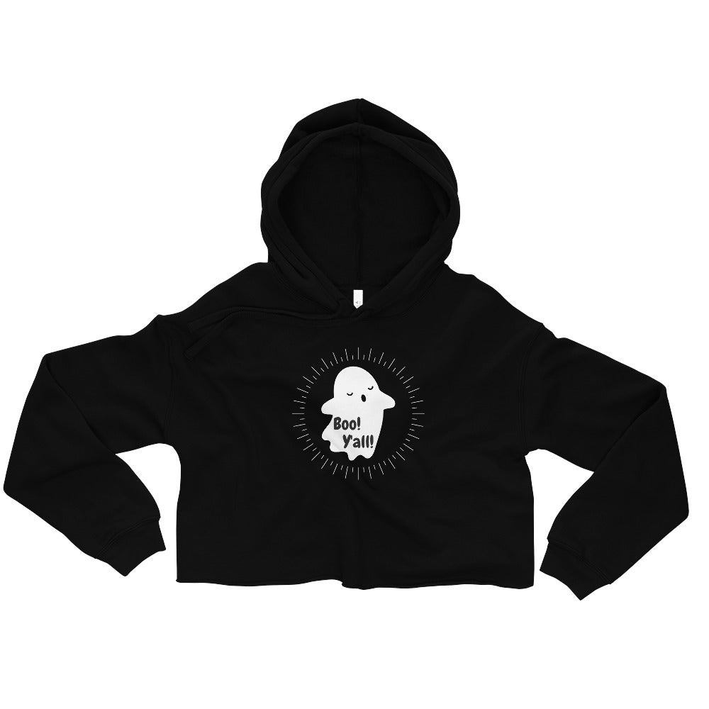 Boo Y'all | Crop Hoodie