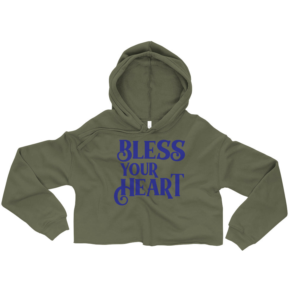 Bless Your Heart / Crop Hoodie