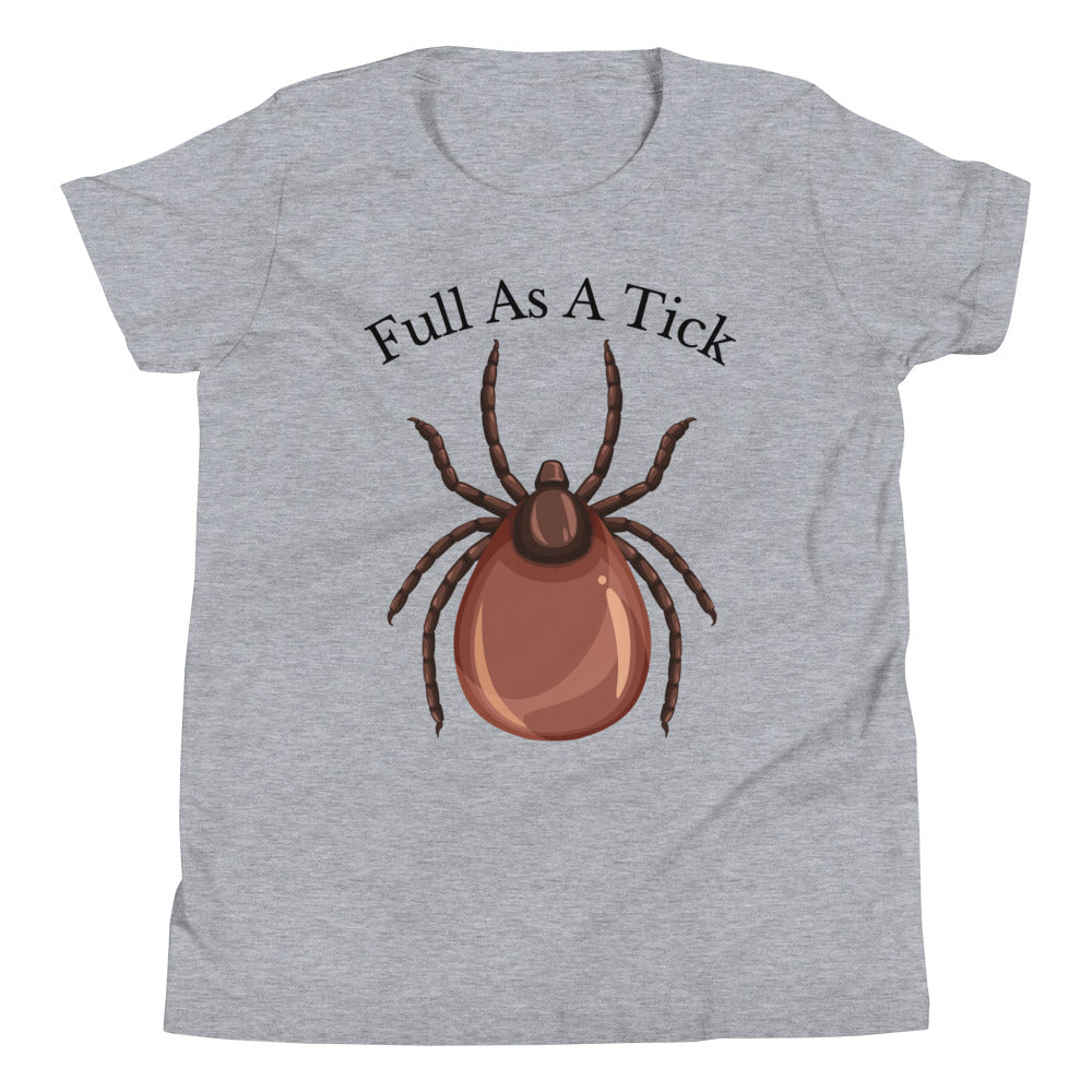 Full as a Tick (Black Text) / Kids T-Shirt