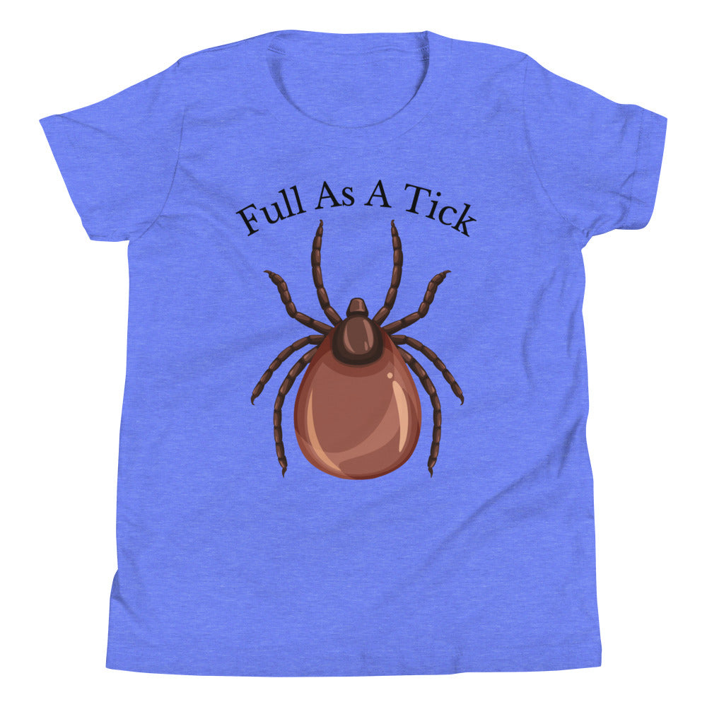 Full as a Tick (Black Text) / Kids T-Shirt