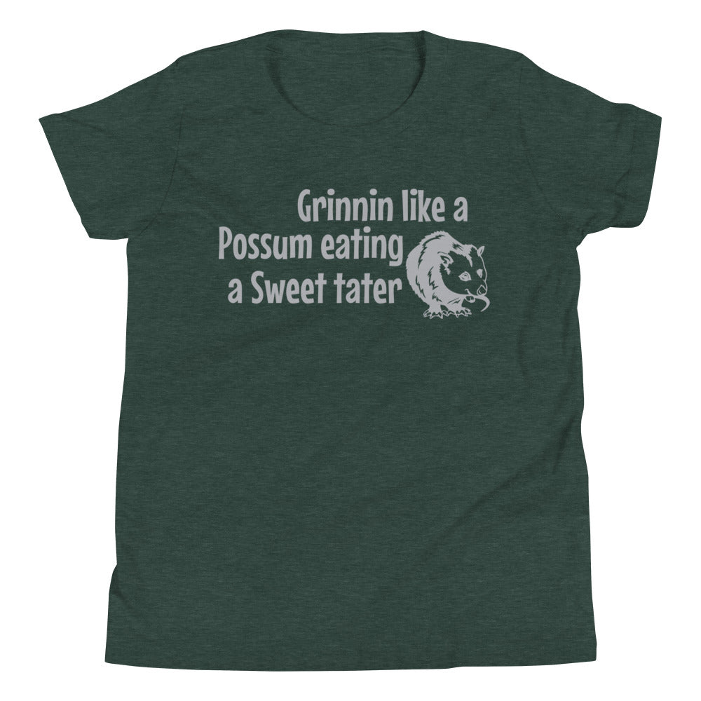 Grinning Like a Possum Eating a Sweet Tater / Kids T-Shirt