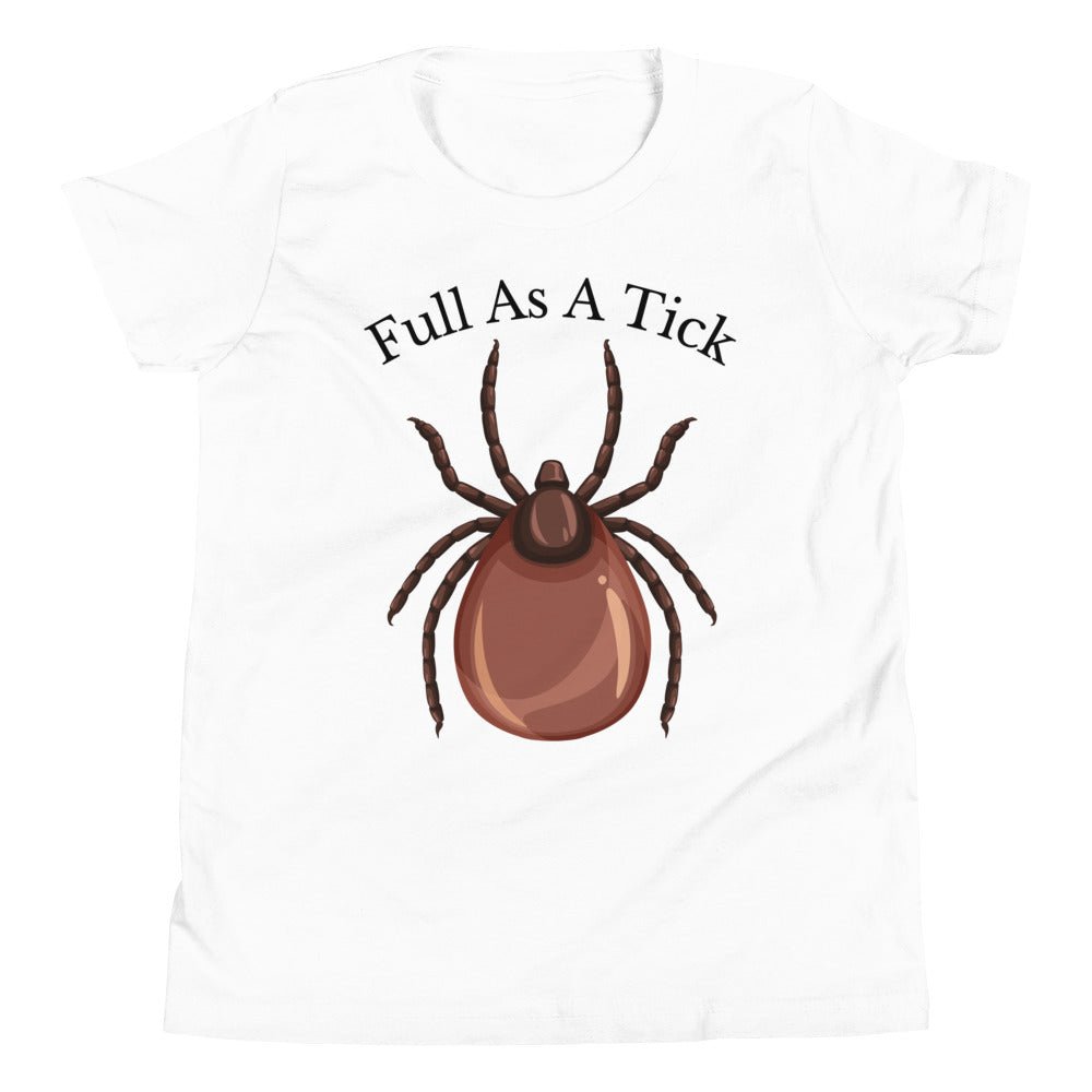 Full as a Tick (Black Text) / Kids T-Shirt