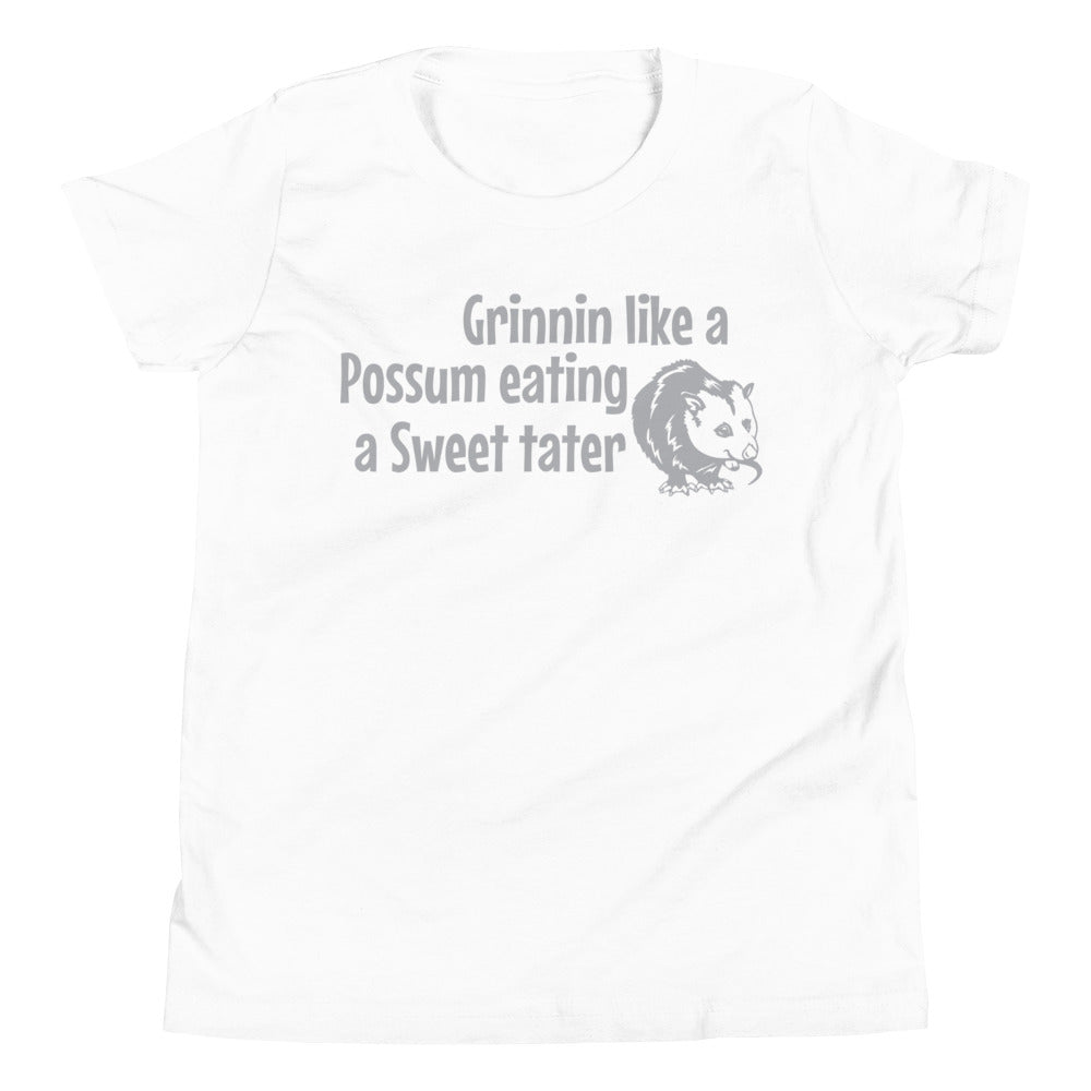 Grinning Like a Possum Eating a Sweet Tater / Kids T-Shirt